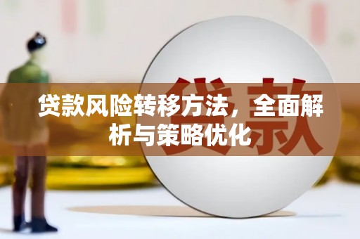 仁爱贷款风险转移方法，全面解析与策略优化