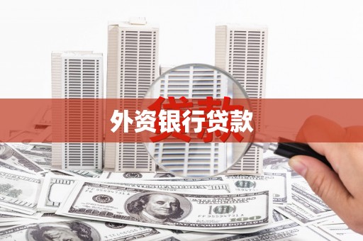 仁爱外资银行贷款