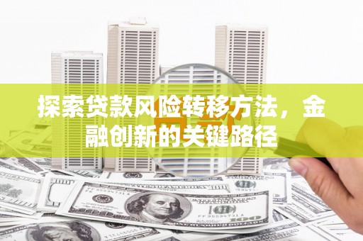 仁爱探索贷款风险转移方法，金融创新的关键路径