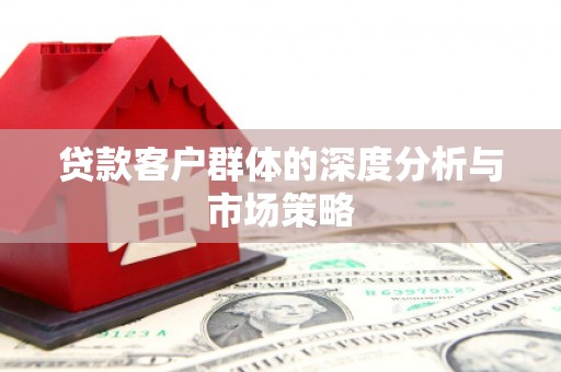 仁爱贷款客户群体的深度分析与市场策略