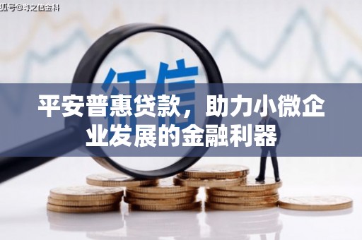 仁爱平安普惠贷款，助力小微企业发展的金融利器