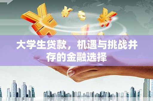 仁爱大学生贷款，机遇与挑战并存的金融选择